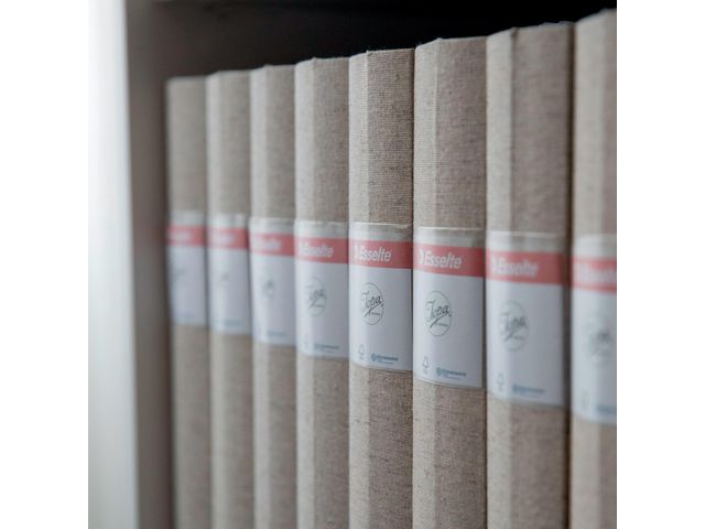 Gaffelpärm JOPA A4 60 mm linne