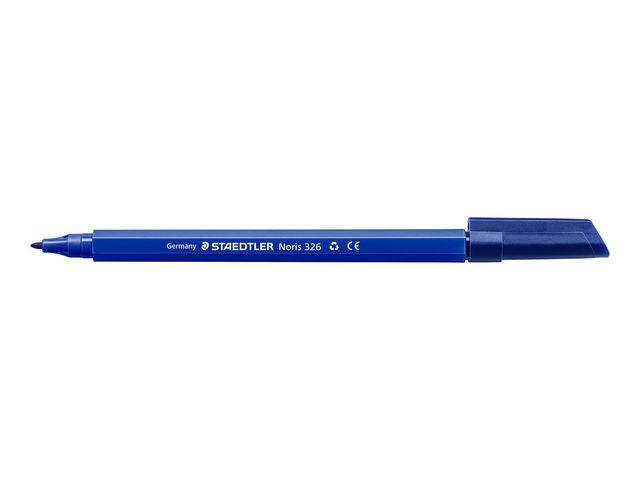 Fiberpenna STAEDTLER 326 1mm blå