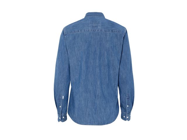 Skjorta slim fit COTTOVER Denim GOTS M