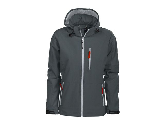 Softshelljacka D.A.D Tulsa dam grå M
