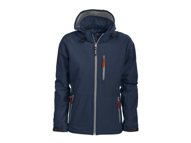 Softshelljacka D.A.D Tulsa dam marin XS