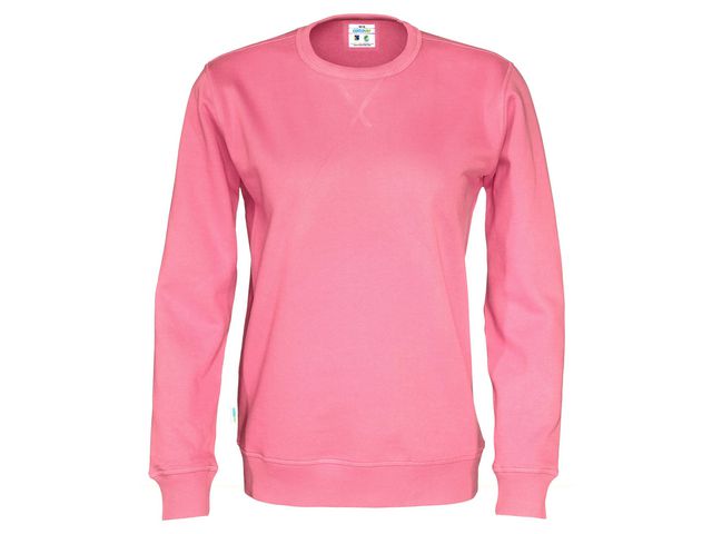Sweatshirt Crew Neck hr GOTS gul 3XL