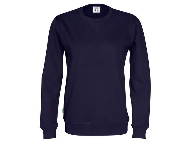 Sweatshirt Crew Neck hr GOTS navy 5XL