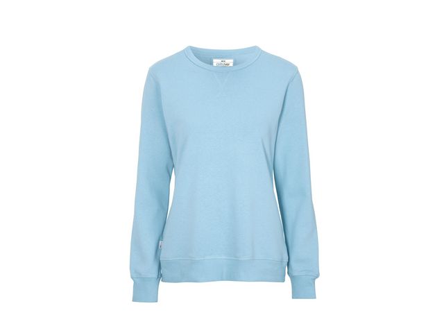 Sweatshirt Crew Neck GOTS skye blue L