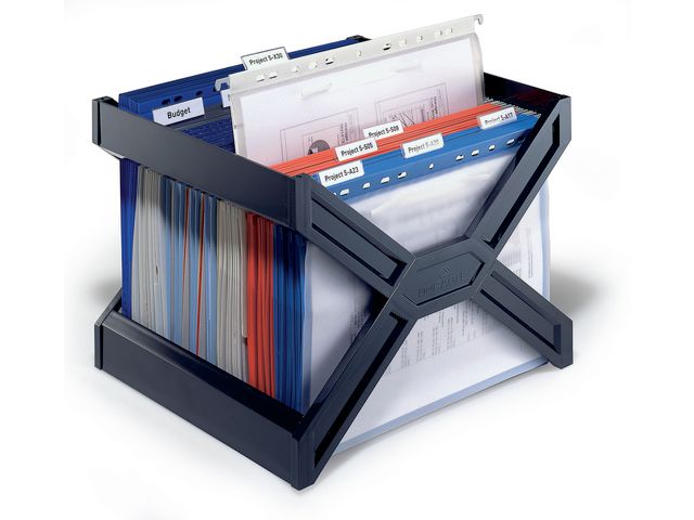 Hängmappsställ DURABLE Carry A4 svart