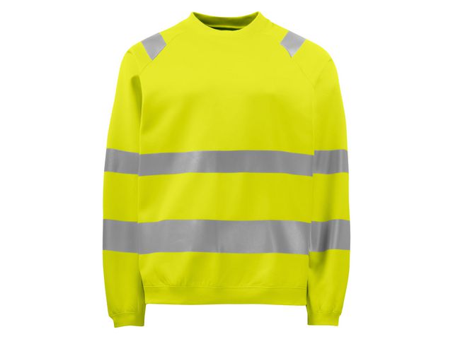 Sweatshirt varsel Projob 6106 gul kl3 M