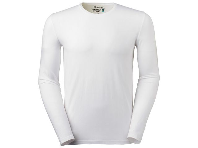 T-shirt långärmad SW Leo vit S