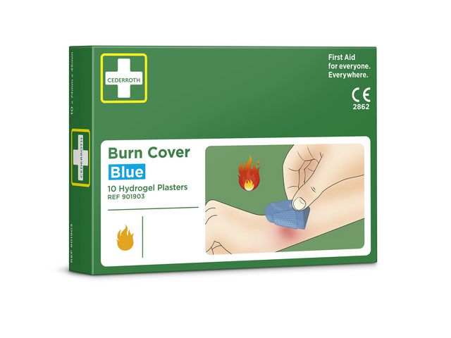 Plåster CEDERROTH Burn cover 10/fp