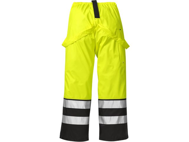 Varsel regnbyxa gul/svart XXXL