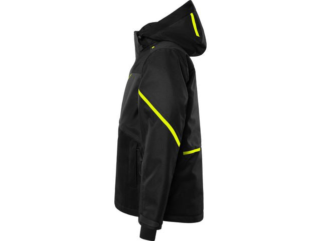 Vinterjacka Airtech 4058 Svart/Gul XL