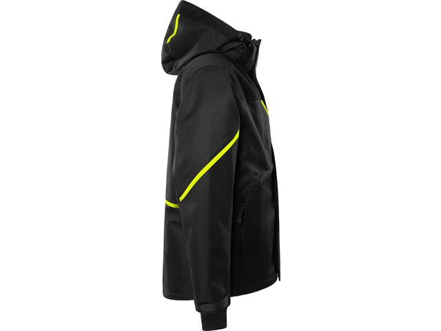 Vinterjacka Airtech 4058 Svart/Gul S
