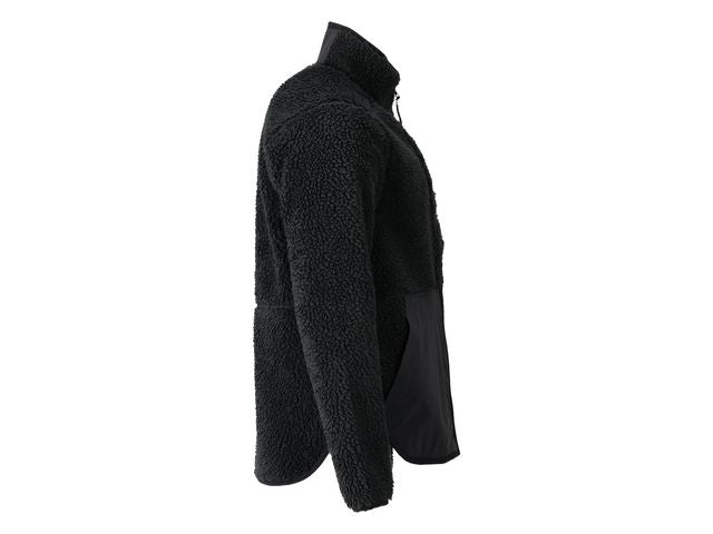 Fiberpälsjacka Customized svart 4XL