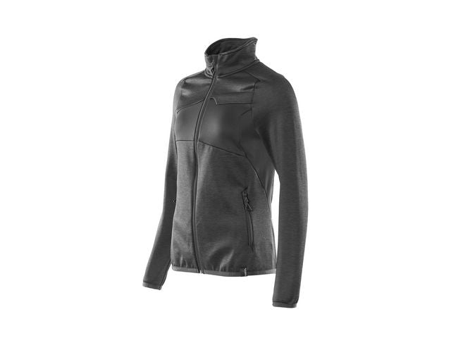Fleecetröja dam Accelerate svart XL