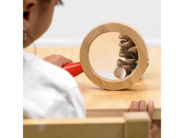 Förstoringsglas I trä