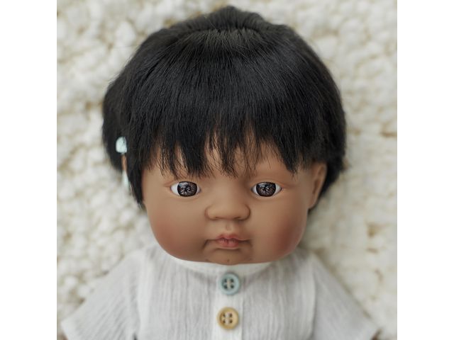 Docka med hörapparat 38cm