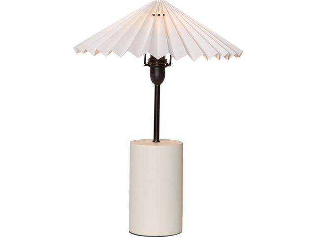 Lampa Stila stjärna/skärm 50x35cm vit