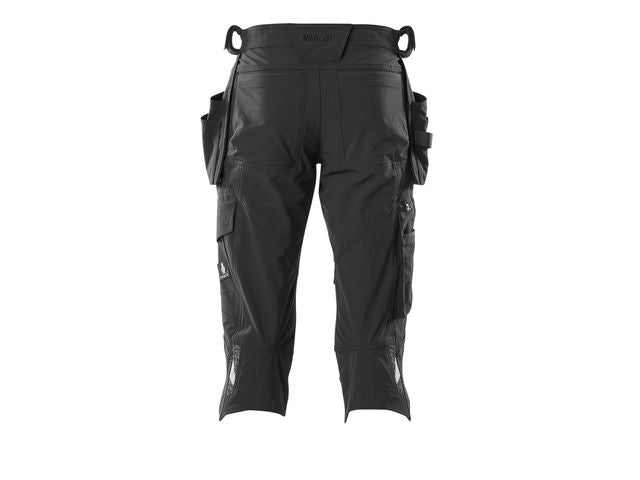 Piratbyxor med hängfickor svart C46