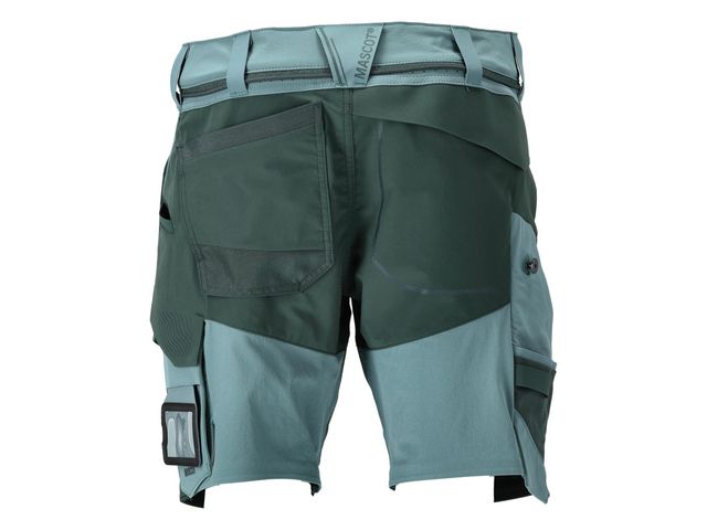 Shorts 29 cm MASCOT Custom. Grön/Grö C64