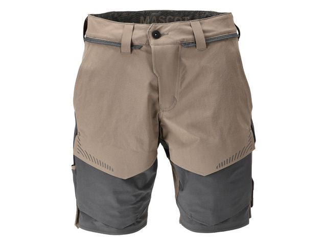 Shorts 29 cm MASCOT Custom. Sand/Grå C64