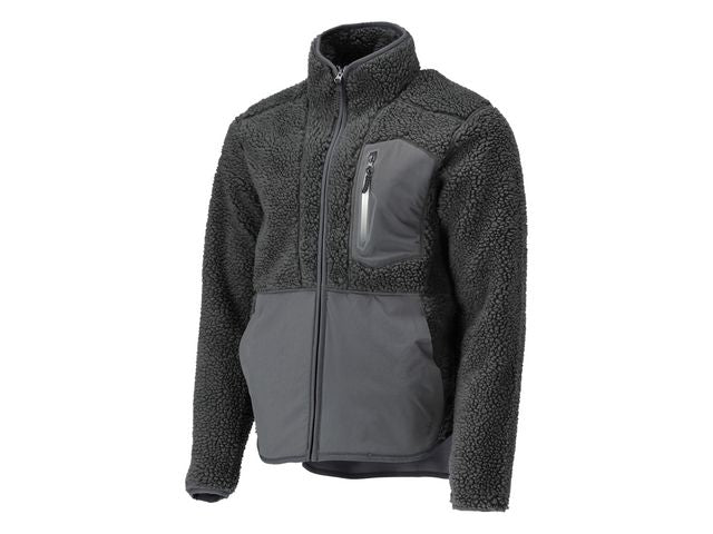 Fiberpälsjacka Customized stengrå XL