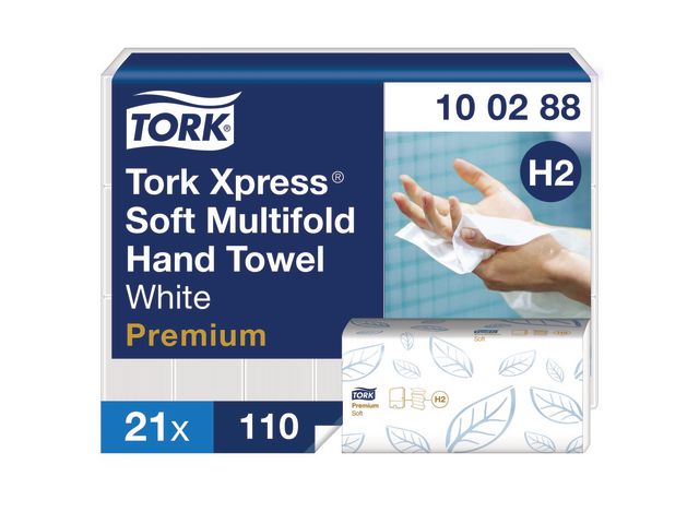 Handduk TORK Pre H2 Xpress 2310/fp