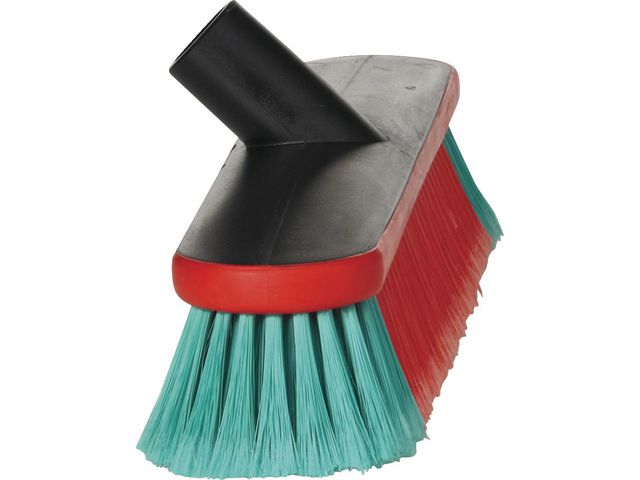 Borste VIKAN bil m/vattengenomlöp 37cm