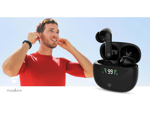 Headset NEDIS TWS ANC In-Ear BT