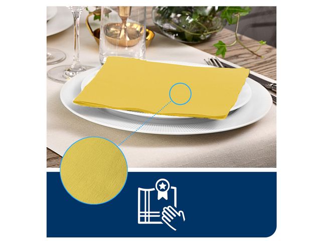 Servett TORK LinStyle gul 39x39cm 50/fp
