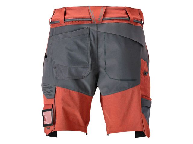 Shorts 29 cm MASCOT Custom. Hröd/Grå C64