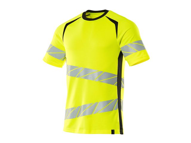 Varsel t-shirt Accelerate Kl 2 gul 4XL