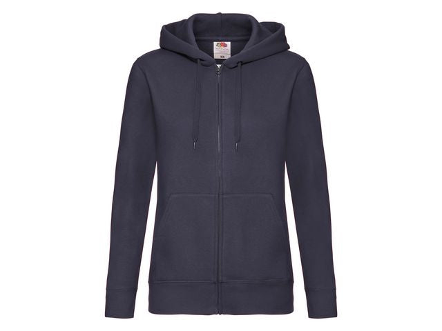 Zip Hoodie FRUIT dam marin M