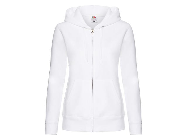 Zip Hoodie FRUIT dam vit Xl