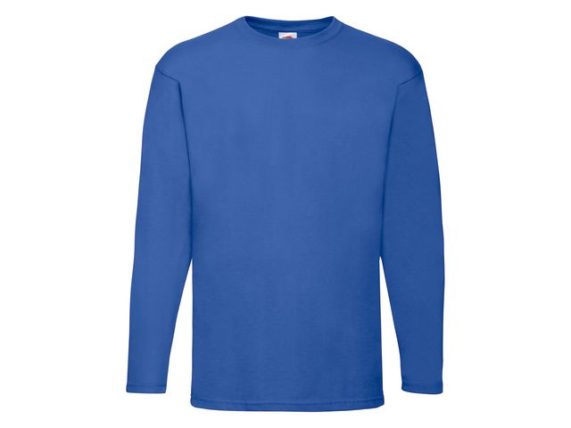 T-shirt Långärmad FRUIT kungsblå XL