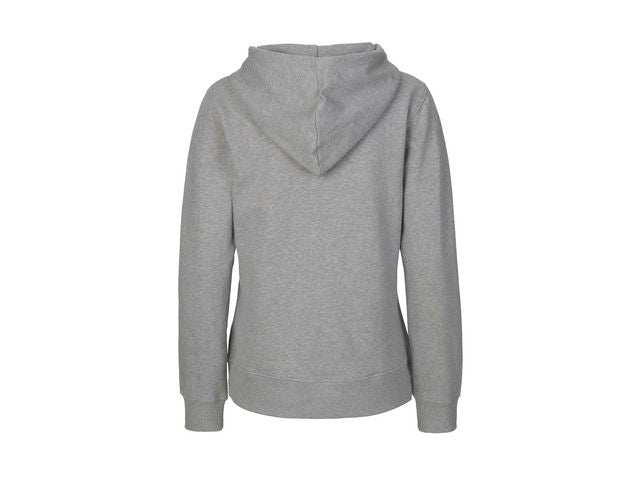 Hoodie zip NEUTRAL O83301 dam grå M