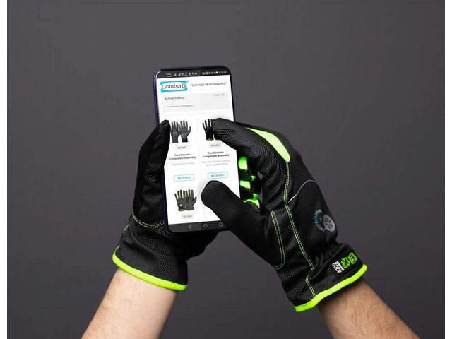 Vinterhandske GRANBERG 4202 pekskärm 8