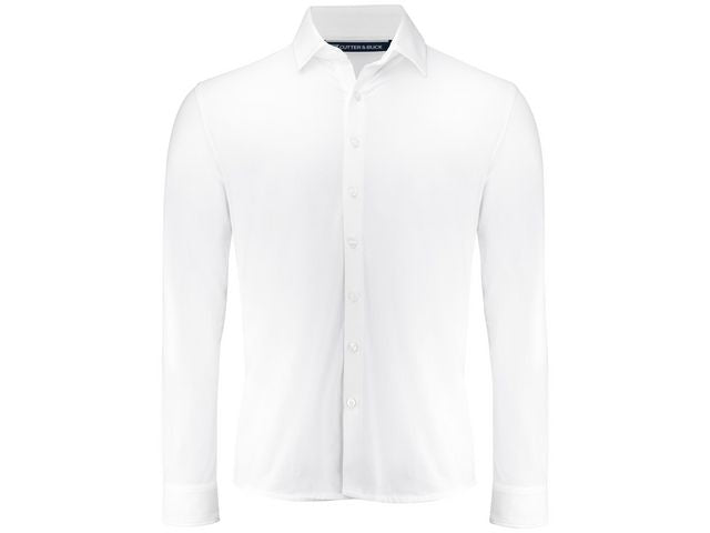 Stretchskjorta CB Hedley vit 4XL