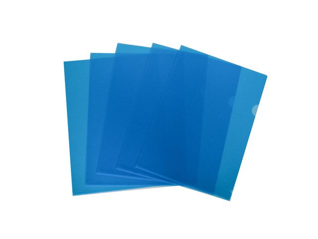 Aktmapp PETTER kraftig A4 0,18 blå