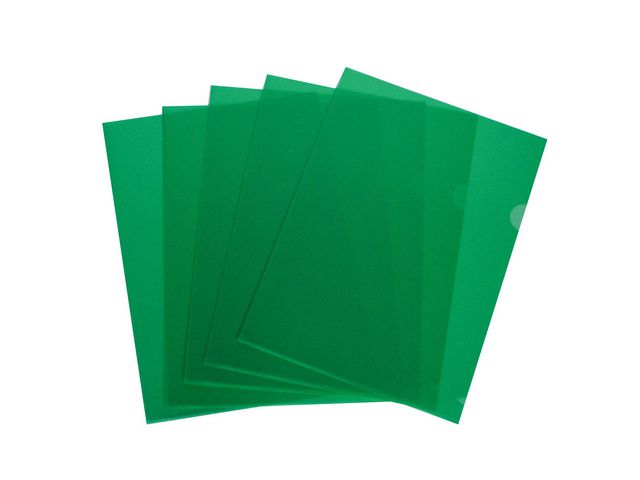 Aktmapp PETTER kraftig A4 0,18 grön