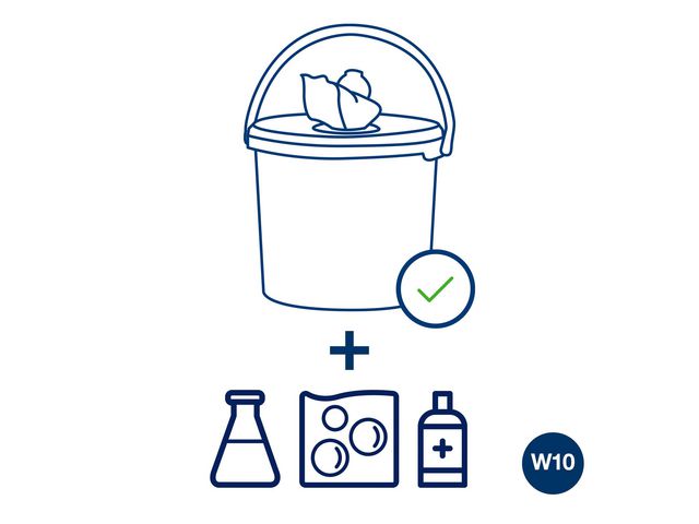 Rengöringsduk TORK Precision Handy 4/fp