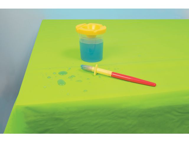 Vaxduk 140x140cm grön