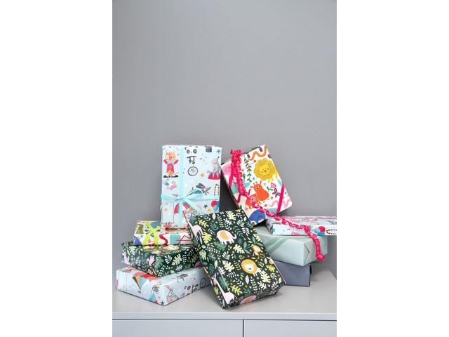 Presentpapper 57cmx154m Rainforest