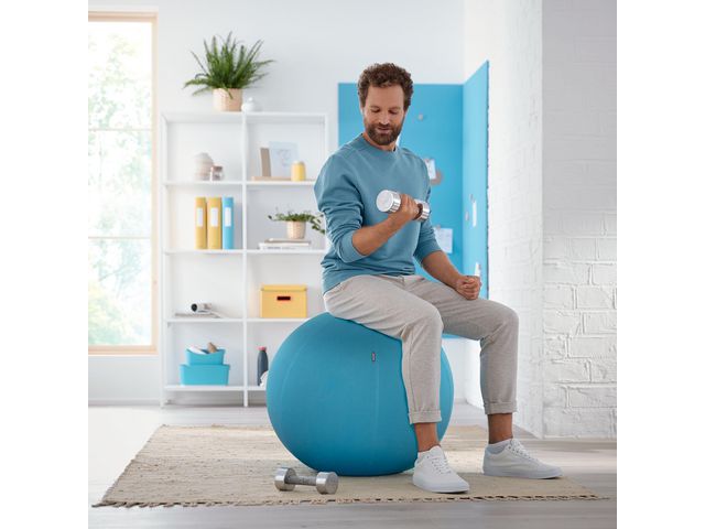 Sittboll LEITZ Ergo Cosy Aktiv blå