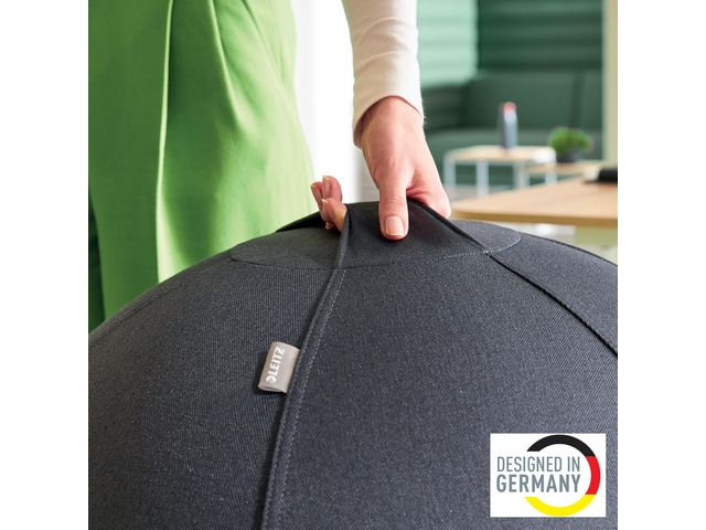 Sittboll LEITZ Ergo m stopp mö/grå 65cm