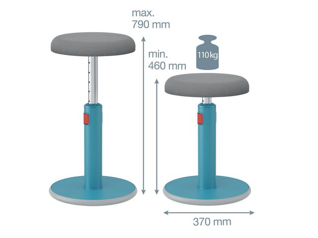 Sitta-Stå Balansstol LEITZ Ergo Cosy blå