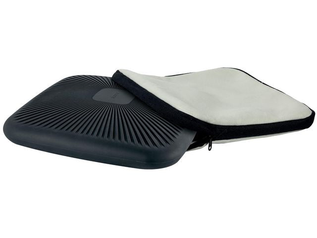 Sittkudde LEITZ Ergo Wobble m tyg ljgrå