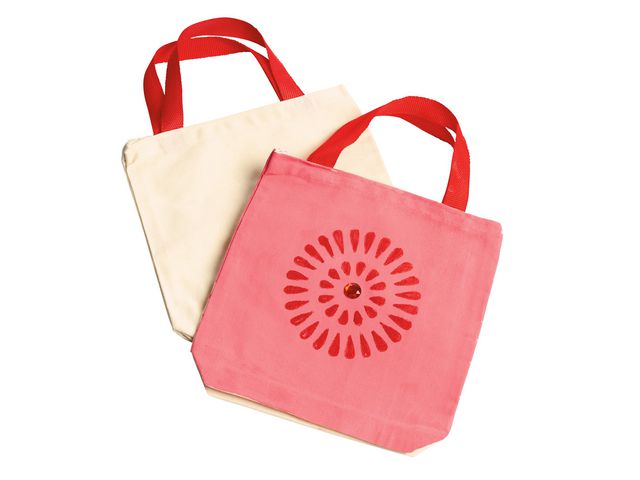 Tygpåse canvas 21x21cm 12/fp