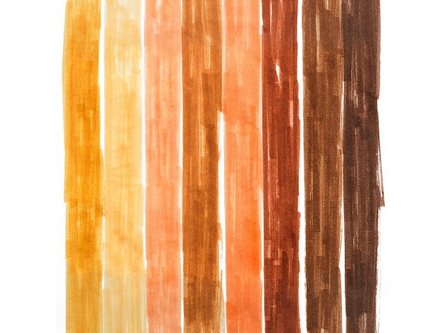 Färgpenna olika hudtoner 8/fp