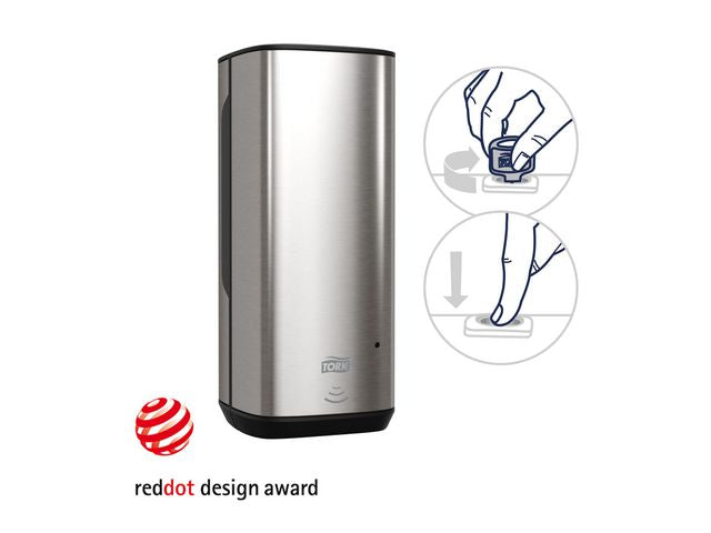 Dispenser TORK S4 Tvål INT Sens. rostf.