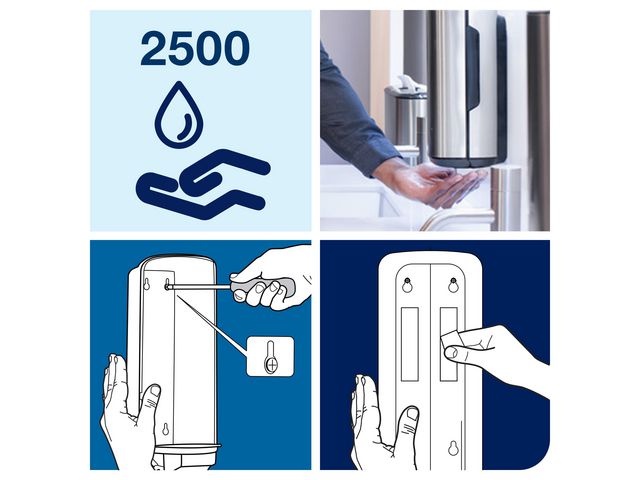 Dispenser TORK S4 Tvål INT Sens. rostf.