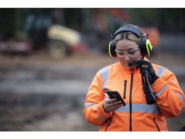 Hörselkåpa 3M PELTOR WS Alert X